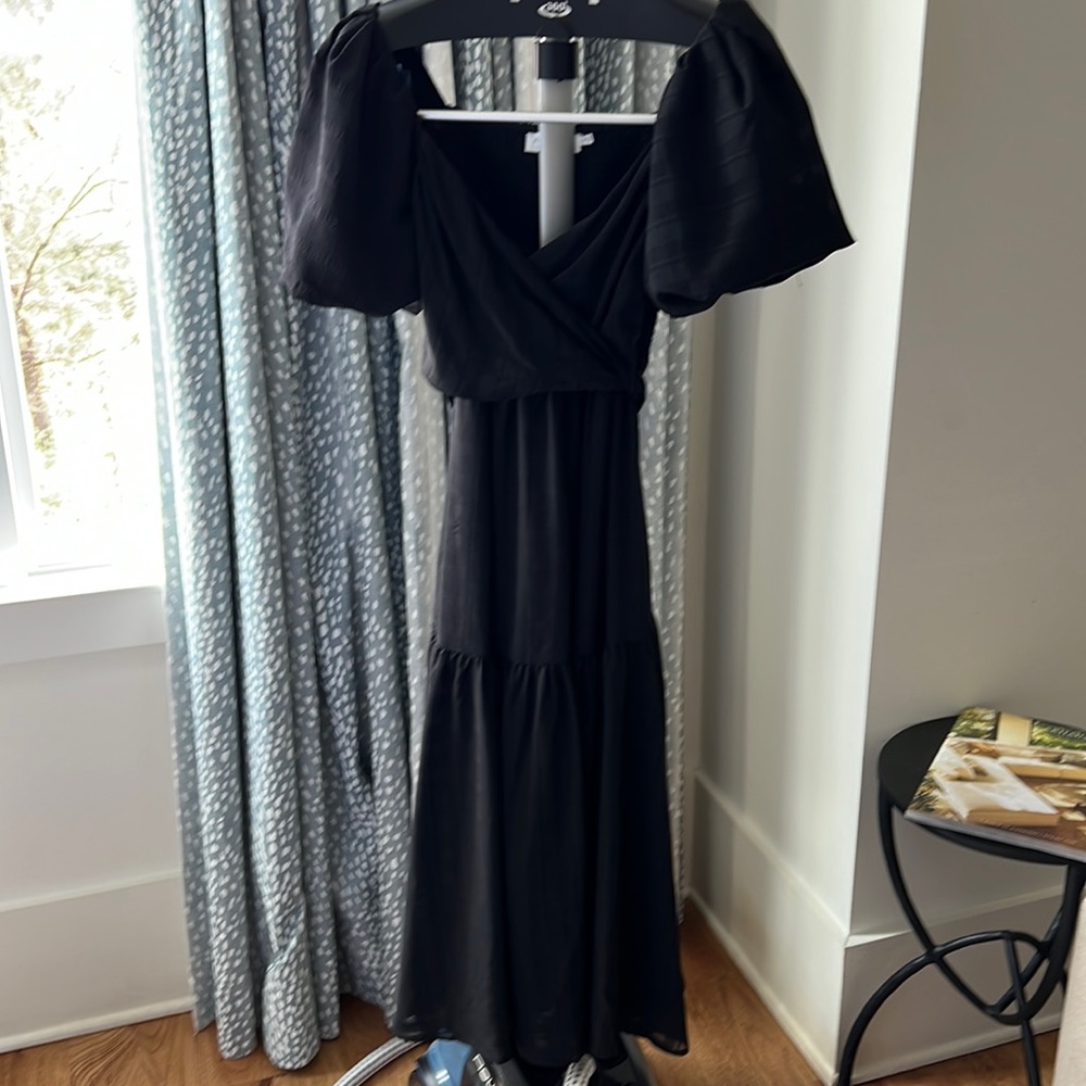 ASTR The Label black maxi dress sz S